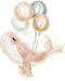 Blad Crochetts 30 x 42 x 1 cm Walvis Roze