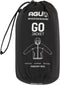 AGU GO Regenjas Essential - Waterdichte en Ademend Regenjas - Unisex - Zwart - L