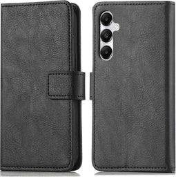 imoshion Samsung Galaxy A35 - Luxe Bookcase - Ruimte voor 3 pasjes - Zwart