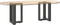 vidaXL - Salontafelpoten - 2 - st - T-vormig - 38x25x(42-43) - cm - staal - antraciet