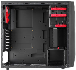 Chieftec LF-02B-OP - Midi Tower PC - ATX micro ATX 2.5" 3.5" bays - Zwart