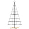 Kerst Cone Boom met standaard Zwart 180 cm Staal