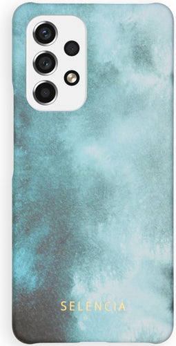Selencia Hoesje Geschikt voor Samsung Galaxy A53 Hoesje - Selencia Maya Fashion Backcover - blauw