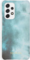 Selencia Hoesje Geschikt voor Samsung Galaxy A53 Hoesje - Selencia Maya Fashion Backcover - blauw