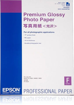 Epson Premium Glossy - Fotopapier A2 - 255g/m² - 25 Vel (25 stuks)