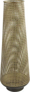 Tafellamp toren - staande lamp goud - metaal 70 cm