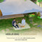 O'DADDY® Schaduwdoek 5x5m - Zonnezeil - UV30 Zonwering - Donkergrijs