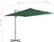 vidaXL - Parasol - met - draagbare - voet - groen