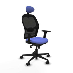 Jorquera Piqueras y Crespo 2D036N1 - Bureaustoel met hoofdsteun - Verstelbare hoogte Lichte Blauw