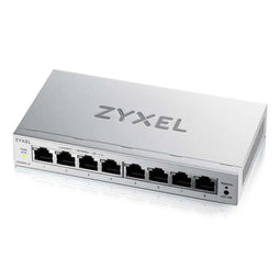 ZyXEL GS1200-8V3 - Schakelaar - 8 Poorten Gigabit Ethernet - Grijs