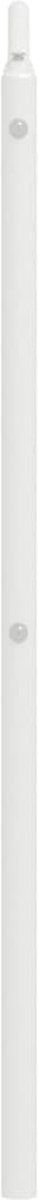 vidaXL - Hoofdbord - 140 - cm - metaal - wit