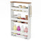 Coast Kruidenrek - Verrijdbaar - 4-Laags - 47,5 x 13 x 80,5 cm - Wit