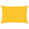 vidaXL - Zonnezeil - 160 - g/m² - rechthoekig - 2x3 - m - HDPE - geel