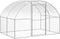 vidaXL - Kippenren - 3x2x2 - m - gegalvaniseerd - staal