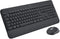 Logitech Signature MK650 - Toetsenbord en Muis Combo - Draadloos - Qwertz DE - Grafiet