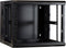DSIT 9U wandkast (kantelbaar) met glazen deur 600x600x500mm (BxDxH) - serverbehuizing - serverrack - serverkast - 19 inch