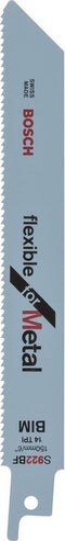 Bosch S 922 BF - Reciprozaagbladen - Flexible for Metal - 5 stuks (5 stuks)