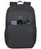 Rivacase Regent 8069 - Laptoptas - Vak voor tablet - Zwart Cyaan Monochrome