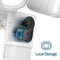 Eufy Floodlight Camera 2K - IP-beveiligingscamera - 2048 x 1080 Pixels - Wit