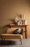 BePureHome Vogue Lounge Fauteuil Rechts - Velvet - Geel - 68x110x65
