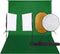 vidaXL - Fotostudioset - met - verlichtingsset, - achtergrond - en - reflector