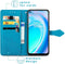 iMoshion Hoesje Geschikt voor OnePlus Nord CE 2 Lite 5G Hoesje Met Pasjeshouder - iMoshion Mandala Bookcase - Turquoise