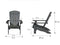 The Outsider Adirondack Stoel - Donkergrijs - Polywood - The Outsider