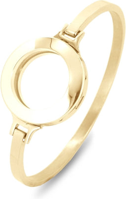 LOCKits X980170183 - Stalen bangle - voor 25-2 mm munt - Ø 58 mm - goudkleurig