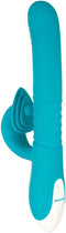 Stotende vibrator met intense clitorisstimulator Evolved -