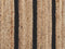 KARADONA - Laagpolig vloerkleed - Zwart - 140 x 200 cm - Jute