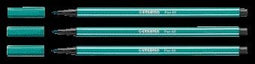 STABILO Pen 68 - Premium Viltstift - Turquoise Blauw - Doos 10 stuks