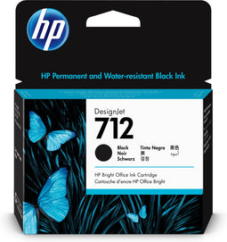 HP 712 - Inktcartridge - 80 ml - Zwart