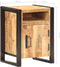 vidaXL - Nachtkastje - 40x35x55 - cm - massief - mangohout