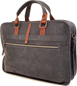 Barbarossa Ruvido Laptop Schoudertas 17 Navy