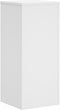 vidaXL - Plantenstandaards - 2 - st - 30x30x70 - cm - bewerkt - hout - wit