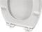 Plieger Rondo - Toiletbril - Duroplast - Softclose - Wit