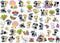 Woezel en Pip - Stickerset BT671749 - 50 vrolijke stickers