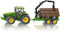 SIKU 1954 Tractor met Boomstam Aanhangwagen