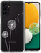 iMoshion Hoesje Geschikt voor Samsung Galaxy A13 (5G) / A04s Hoesje Siliconen - iMoshion Design hoesje - Wit / Dandelion