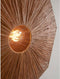 GOOD&MOJO Plafonniere Panama - Bruin - 45x45x5cm - Scandinavisch