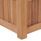 vidaXL - Plantenbak - verhoogd - 100x30x25 - cm - massief - teakhout