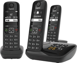 Gigaset AS690AR - DECT telefoon - 3 stuks - zwart