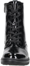 Tamaris Comfort Essentials - Veterboots - Uitneembaar voetbed - Zwart lak