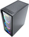 Gembird CCC-FC-1500RGB - Midi Tower PC - 3x 120 mm ventilatoren - Zwart