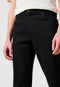 WRANGLER STRAIGHT - JEANS - Regular fit middelhoge taille met stretch - Zwart
