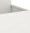 vidaXL - Tuinplantbak - 100x100x60 - cm - Witte - Staal