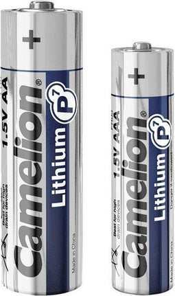 Camelion P7 AAA LR3 - Lithium Batterijen - Lange levensduur en hoge capaciteit (2 stuks)
