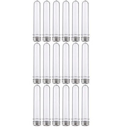 Kunststof reageerbuisjes met schroefsluiting, 40 ml, transparante reageerbuisjes voor bruiloft, bloe