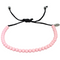 VirtuMade Sustainable bead Bracelets for men and women - Light Pink