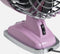 IKOHS Retro Mini USB Tafelventilator - Roze - met Aroma Dispenser